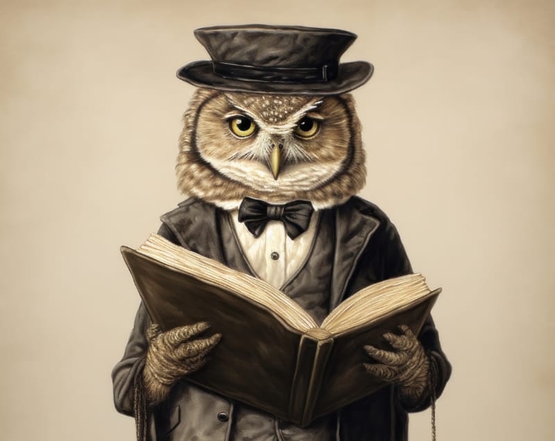 开启读博之路 开启读博之路 (Owl Costumes Professor Victorian Vintage Fashion)