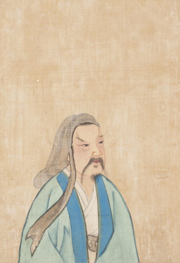 陶渊明 陶渊明 (陶渊明画像 A portrait of this historical character Tao Yuanming)